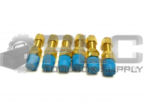 NEW LOT OF 6 SWAGELOK 2-1/8 COUPLING 1/4 