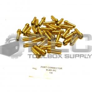 NEW LOT OF 35 SWAGELOK B-401-PC PORT CONNECTOR 1/4 