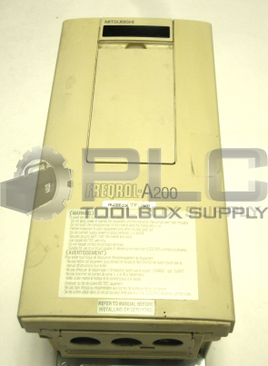 MITSUBISHI FR-A220E-2.2K-TF2 3HP 230V AC DR FREQROL-A200***READ***