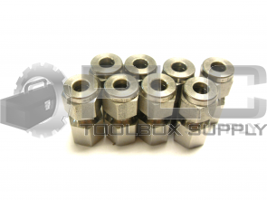 NEW LOT OF 8 SWAGELOK SS-400-7-2 FEMALE CONNECTOR 1/4 X 1/8 