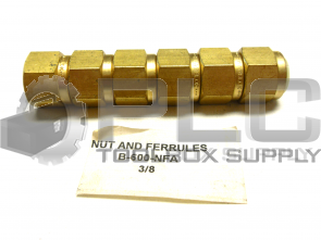 NEW LOT OF 6 SWAGELOK B-600-NFA NUT 3/8 