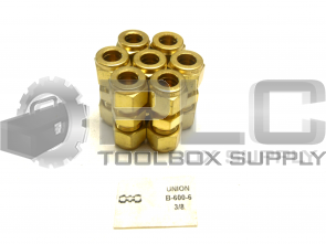NEW LOT OF 7 SWAGELOK B-600-6 UNION 3/8