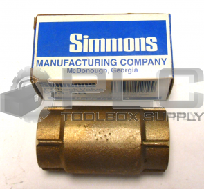 NEW IN BOX SIMMONS 503-SB CHECK VALVE 1"