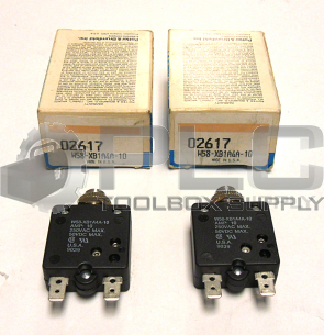 NEW LOT OF 2 POTTER & BRUMFIELD W58-XB1A4A-10 CONTROL COMPONENTS 