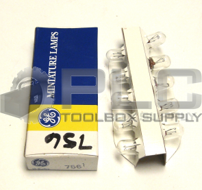 NEW BOX OF 10 GE 756 BULB MINIATURE 1W 14V BA9S BASE
