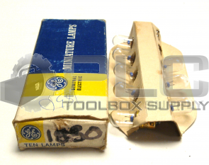 NEW BOX OF 8 GENERAL ELECTRIC 1850  MINIATURE LAMPS