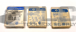 NEW LOT OF 15 GOULD SHAWMUT GGX1 250VAC FUSE