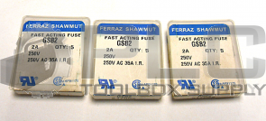 NEW SEALED LOT OF 15  FERRAZ SHAWMUT GSB2 FUSE 