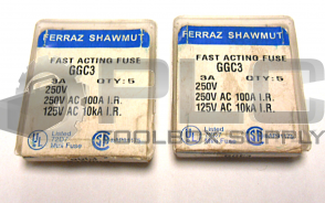 NEW  LOT OF 9 FERRAZ SHAWMUT GGC3 FUSE 