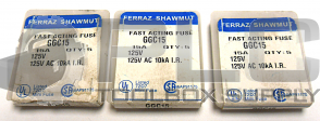 NEW LOT OF 15 FERRAZ SHAWWMUT GGC15 FUSE