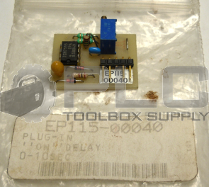 NEW DANAHER CONTROLS EP11500040 PLUG-IN ON DELAY 0-10 SEC