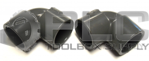 NEW LOT OF 2 CHEMTROL NIBCO 5107 ELBOW 1-1/4"