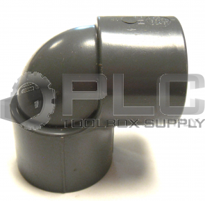 NEW NIBCO CHEMTROL 1-1/2" PVC ELBOW 90 DEGREE 