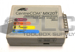 CENTRECOM AT-MX20T TWISTED PAIR TRANSCEIVER 