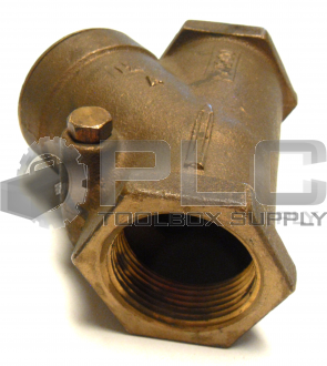 NEW NIBCO 125 SWP 200 WOG 1-1/4" BRONZE BRASS SWING CHECK VALVE