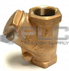 NEW MILWAUKEE 150S 300W 1-1/4" BRONZE SWING CHECK VALVE