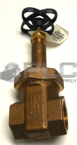 NEW NIBCO T-174-A INDUSTRIAL GATE VALVE 300SWP 600WOG 1-1/4"