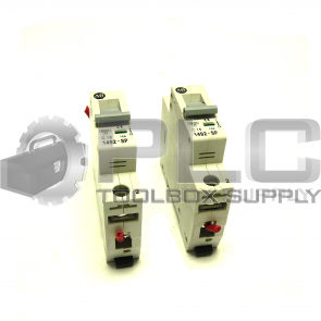 LOT OF 2 ALLEN BRADLEY 1492-SP1C150 SER C CIRCUIT BREAKERS