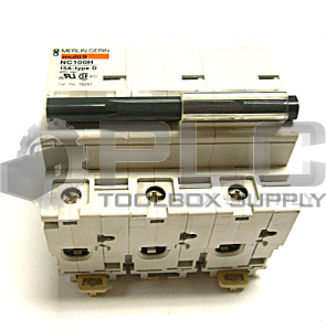MERLIN GERIN 18291 CIRCUIT BREAKER NC100H 15 A TYPE D 