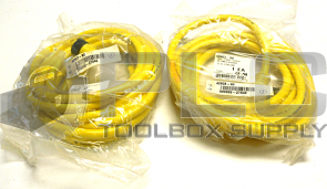 NEW SEALED LOT OF 2 BRAD HARRISON 40903-90 MINI CHANGE CORDSET 3P FEMALE 16-3 