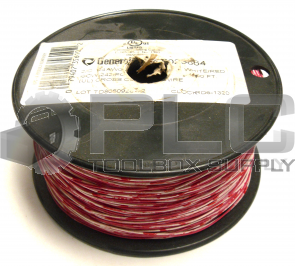 NEW GENERAL 7023864 RED/WHITE CABLE 1000' ROLL 24 AWG 