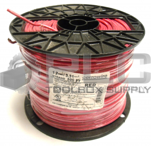 NEW CERROWIRE E85964A 500 FT 12 AWG APPLIANCE WIRING MATERIAL 600 VOLTS