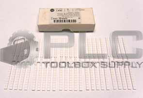 NEW LOT OF 5 ALLEN BRADLEY 1492-SM5X5 TERMINAL MARKERS 