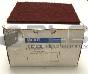 NEW BOX OF 20 MERIT ABRASOTEX 6X9 BROWN HEAVY DUTY ALUM OXIDE