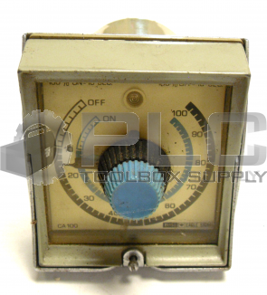 BUSS EAGLE SIGNAL CA100A61010 TIMER 0-100 SECONDS ON/OFF 120V 60HZ