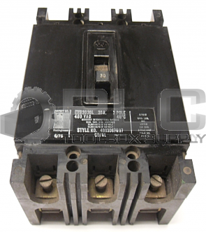WESTINGHOUSE EHB3030L CIRCUIT BREAKER