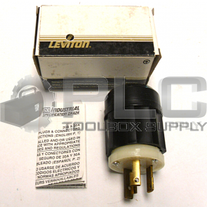 NEW IN BOX LEVITON W-C-596F LOCKING PLUG GROUNDING 