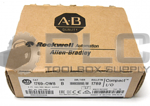 2016 NEW FACTORY SEALED ALLEN BRADLEY 1769-OW8 OUTPUT MODULE SERIES B 