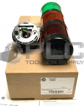 NEW ALLEN BRADLEY 1000-855T-09 MACHINE STACK LIGHT SERIES B