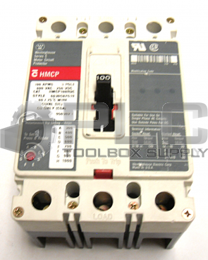 WESTINGHOUSE HMCP100R3C MOTOR CIRCUIT PROTECTOR  