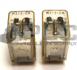 LOT OF 2 ITT MAT2-CR RELAYS