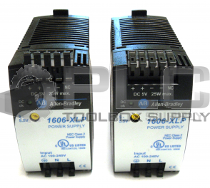 LOT OF 2 ALLEN BRADLEY 1606-XLP25A POWER SUPPLY SERIES A