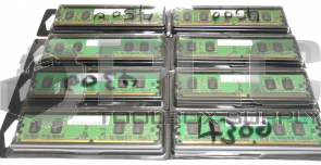 NEW LOT OF 8 INFINEON 1RX16 PC2-4200U-444-11-C1 MEMORY CARDS HYS64T32000HU-3.7-A