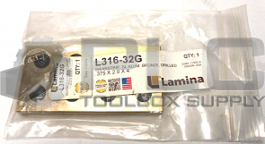 NEW LAMINA L316-32G BRONZE WEARSTRIP .375 X2.0 X 4