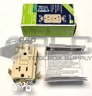 NEW IN BOX LEVITON N7899-KI SMARTLOCKPRO OUTLET 