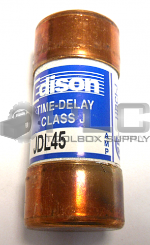 NEW EDISON JDL45 TIME DELAY FUSE CLASS J