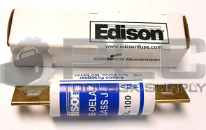 NEW IN BOX EDISON FUSE JDL-100 CLASS J TIME DELAY FUSE JDL100