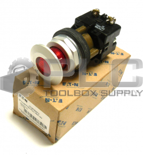 NEW EATON HT8FBRF3 PUSH PULL BUTTON RED
