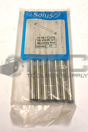 NEW LOT OF 7 SYSTEM PLAST VG-215-09-12T MOUNTING ROD 