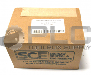 NEW SEALED IN BOX SCE SCE-1PBI PUSHBUTTON ENCLOSURE
