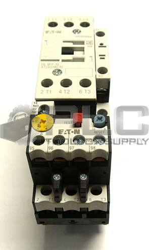 EATON XTCE018C10 CONTACTOR  WITH  ZB32-32 OVERLOAD RELAY 