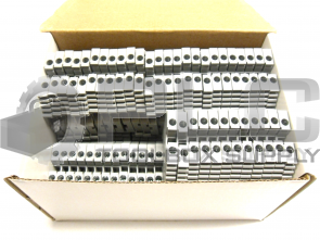 NEW BOX OF 85 KONNECT-IT KN-T12GRY  TERMINAL BLOCKS 