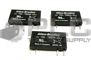 LOT OF 3 ALLEN BRADLEY 700-TBS24 /A RELAY 