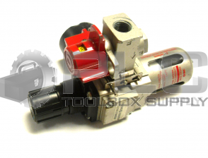 SMC AW20-N02-CZ  FILTER REGULATOR W/ GAUGE 