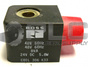 NEW ROSS 306 K33 COIL 306K33 48-50/60; 24 VDC