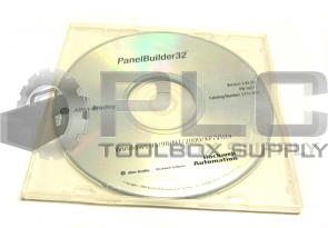 ALLEN BRADLEY 2711-ND3 PANELBUILDER32 WINDOWS 95/98/NT/2000/XP/VISTA SOFTWARE 